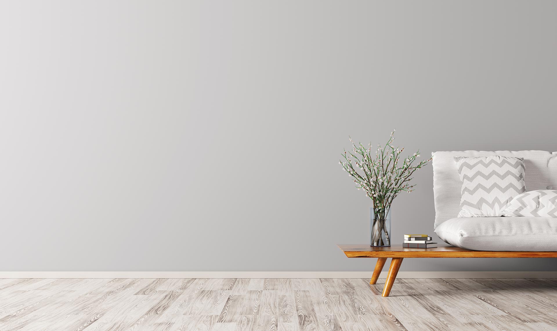 moderne und wohngesunde Böden - Linoleumboden und Naturboden modernes Wohnzimmer mit Linoleumbodenbelag